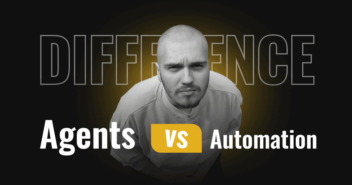 Difference between AI Automation and AI Agent